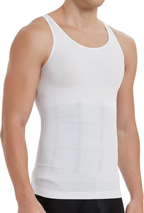KOCLES Mens Athletic Compression Shirt Slimming Body Shaper Tank