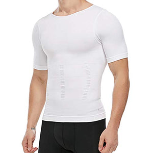 Men's Compression Shirt Undershirt Slimming Tank Top Workout Vest Abs Abdomen Slim Body Shaper